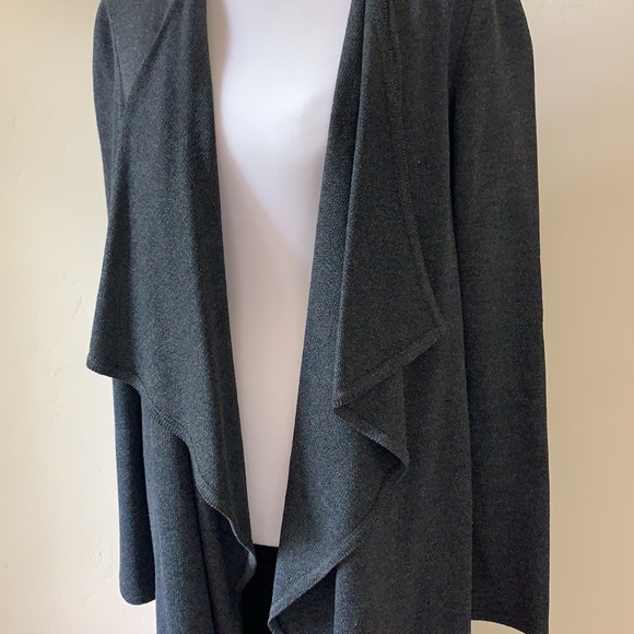St John Knit Duster Jacket. NWT. Size S Grey - Picture 3 of 6